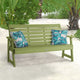 Riverside Garden Bench 5', Palm Green