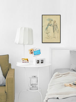 "In Passing" Floater Framed Painting Print on Canvas, 40"x60"