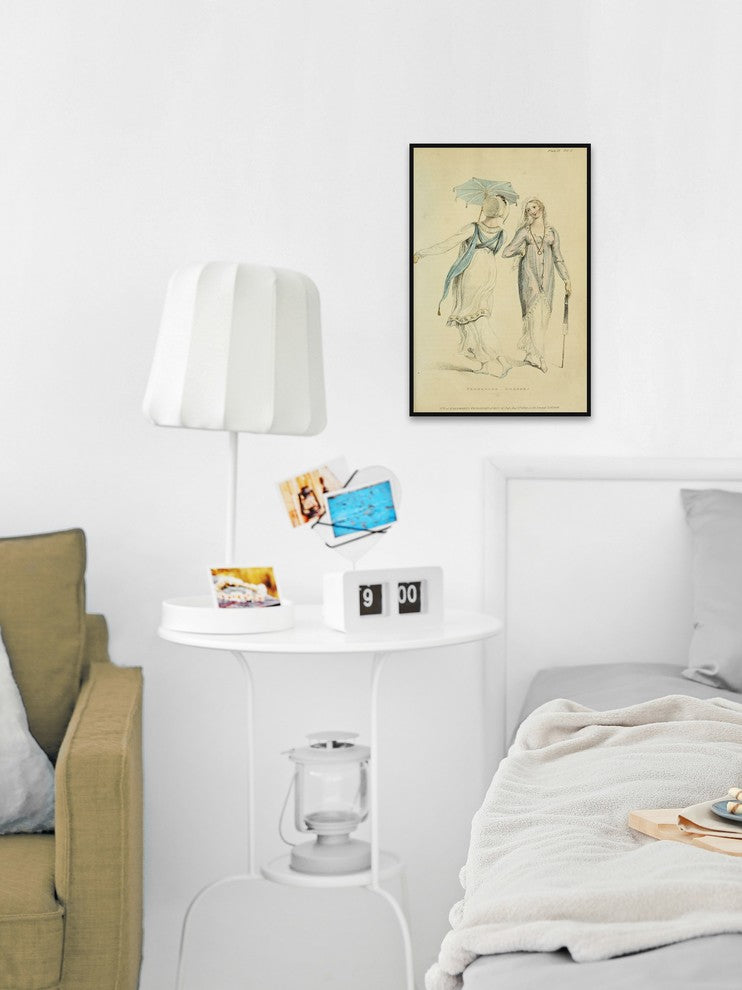 "In Passing" Floater Framed Painting Print on Canvas, 40"x60"