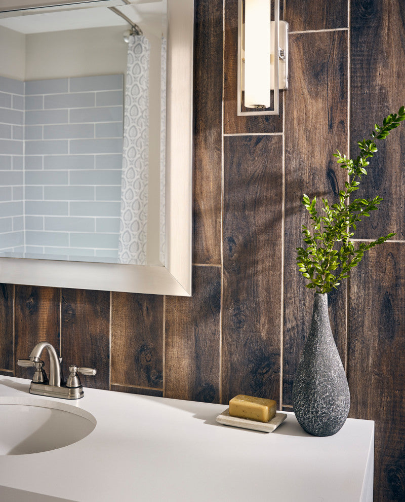 MSI NPAL6X36 Palmetto - 6" x 36" Rectangle Floor Tile - Matte - Walnut