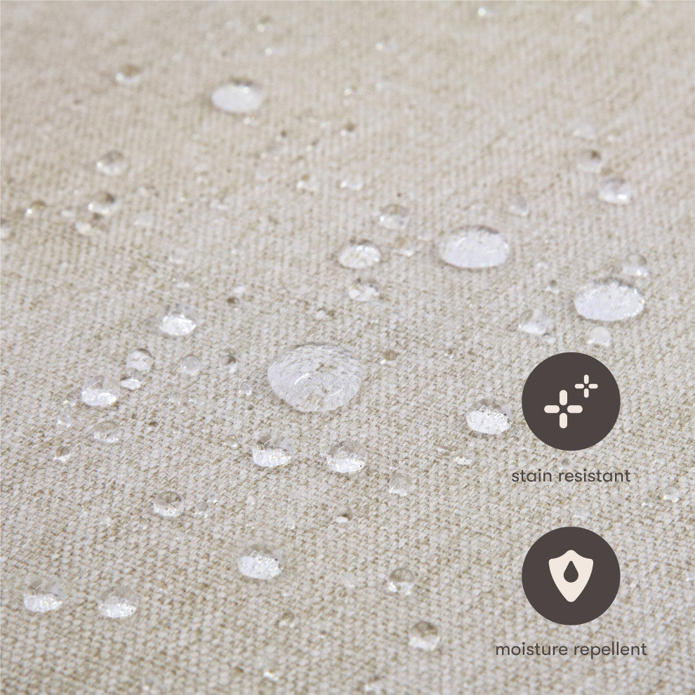 Cali Pillowback Chair and a Half Glider, Water Repellent and Stain Resistant, Performance Beach Eco-Weave