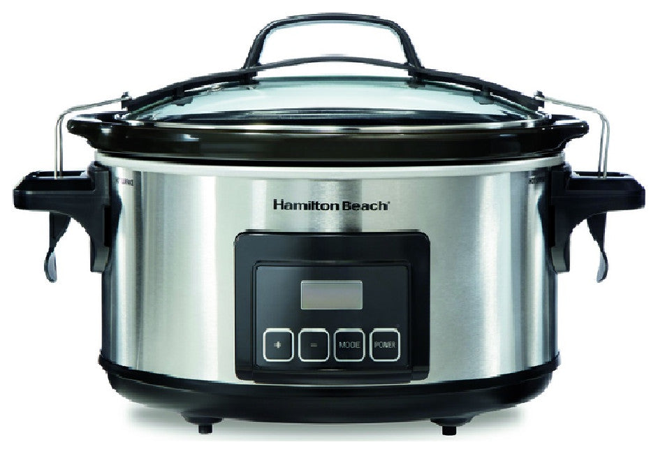 Hamilton Beach 33561 Slow Cooker, Stainless Steel