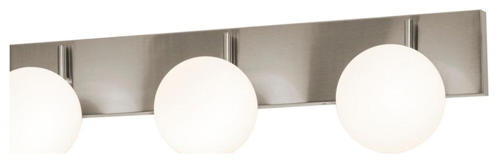 Metropolitan 30" LED Vanity, Satin Nickel