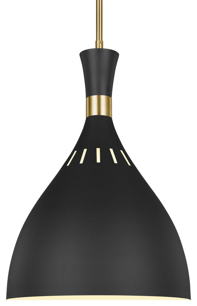 Joan Large Pendant, Midnight Black