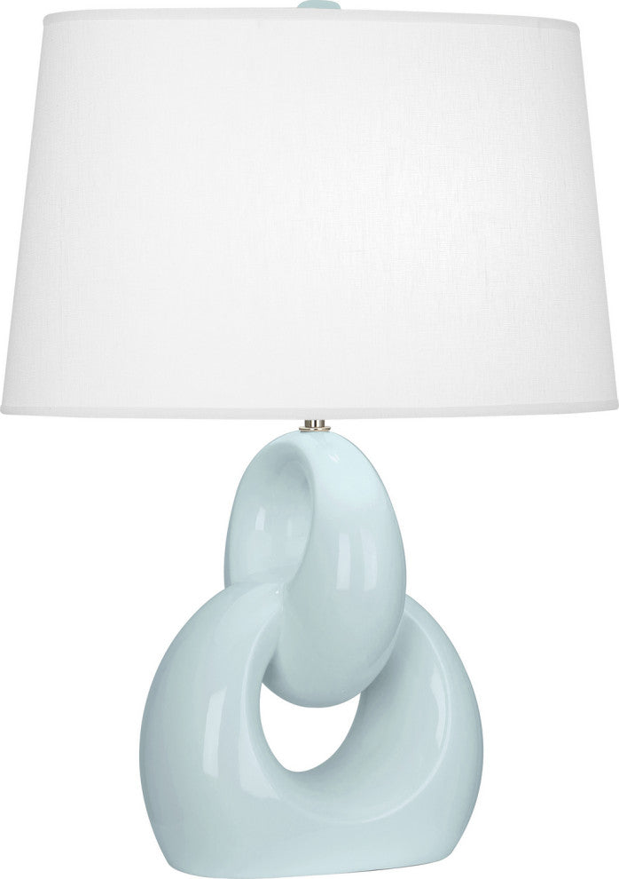 Robert Abbey RA-BB981 1-Light Table Lamp, Fusion
