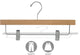 Natural Finish Rubber Coated Bottom Hangers, Box of 25