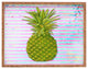 Deny Designs Madart Inc Striped Pineapple Rectangular Tray