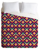 Deny Designs Bianca Green Aztec Diamonds Hammock Duvet Cover - Lightweight