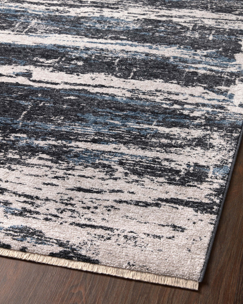 Loloi II Vance Charcoal / Dove 2'-7" X 8'-0" Area Rug