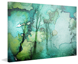 "Oceanic Watermark" Fine Art Canvas Print, 18"x12"