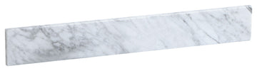 30" Backsplash, Carrara White