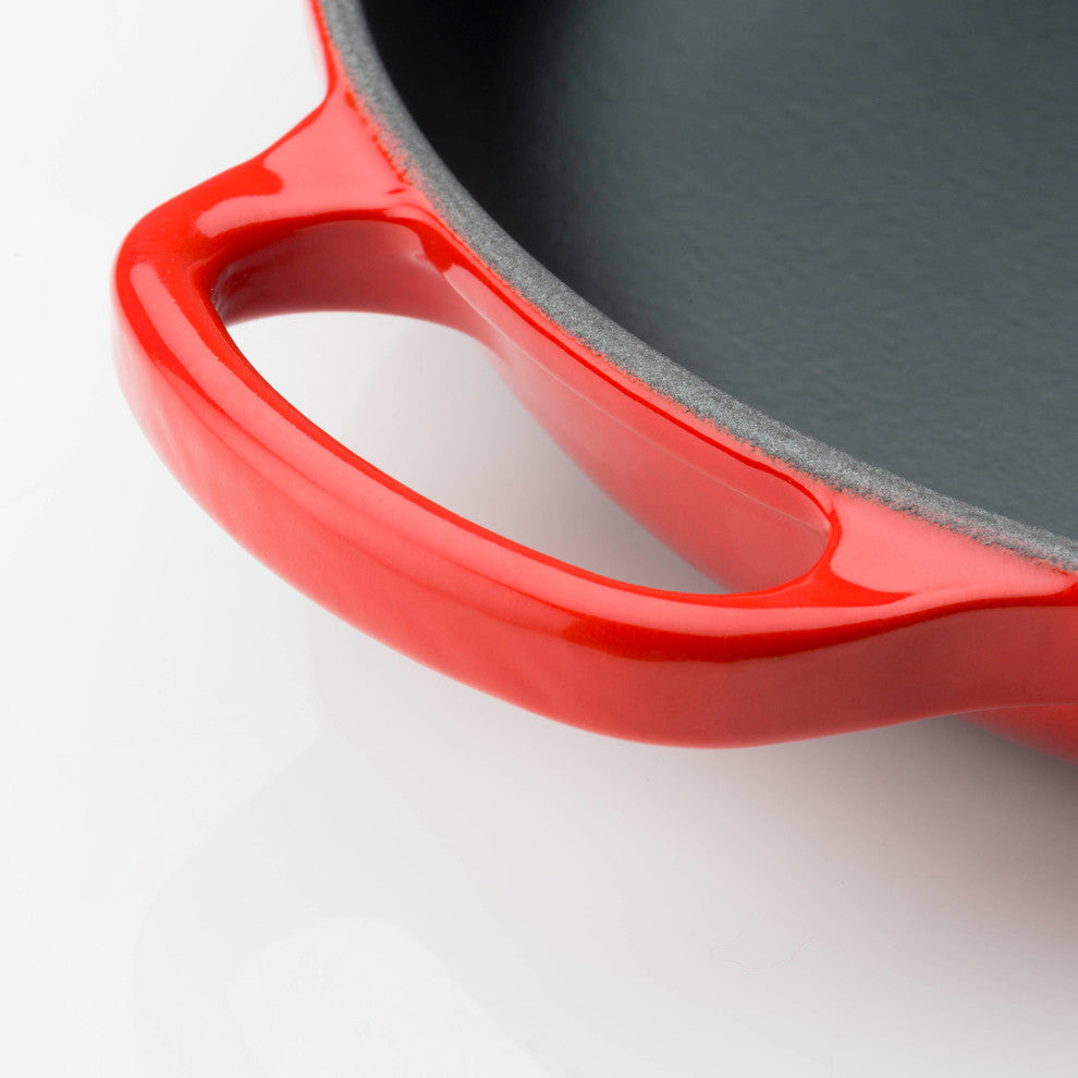 Le Creuset Signature Frying Pan With Metal Handle, 23 cm, Cerise