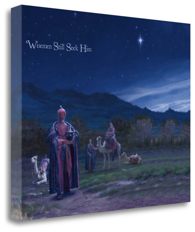 "Wise Men Still Seek Him" By Mark Missman, Giclee Print on Gallery Wrap Canvas