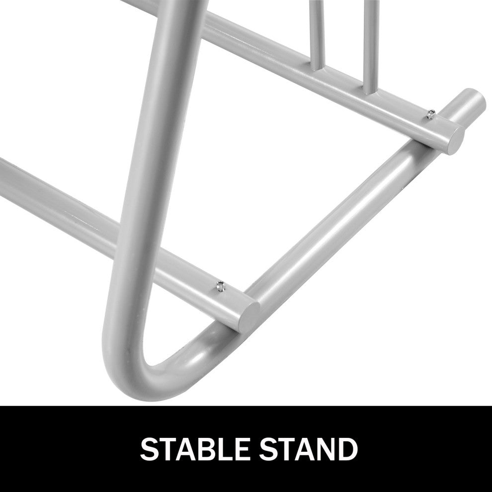 VEVOR Bicycle Stand Racor Garage Floor Storage Organizer Cycling Rack, 9 Bikes