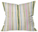 Rachelle Roberts Ticker Stripe Outdoor Throw Pillow