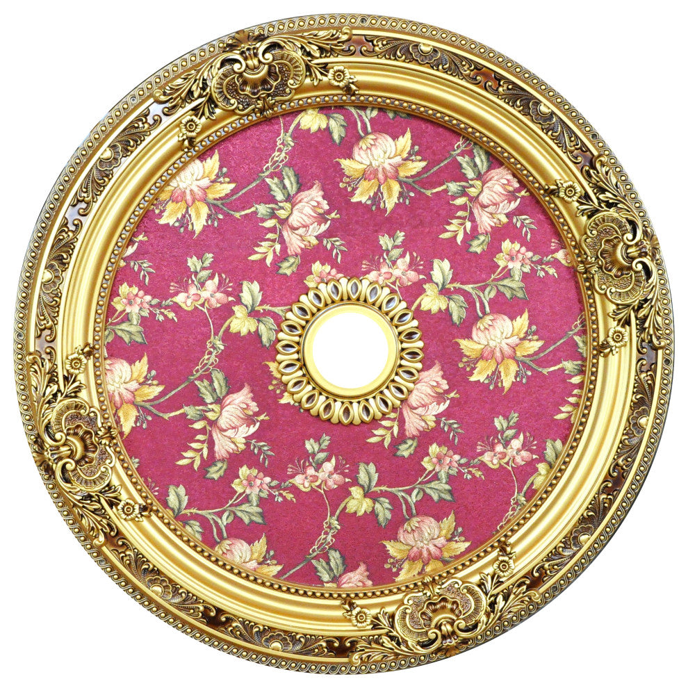 Artistry Lighting, Round 36" Antique Gold Ceiling Medallion (ART90-F-095)