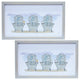 Framed Beach Chair Print, 2-Piece Set