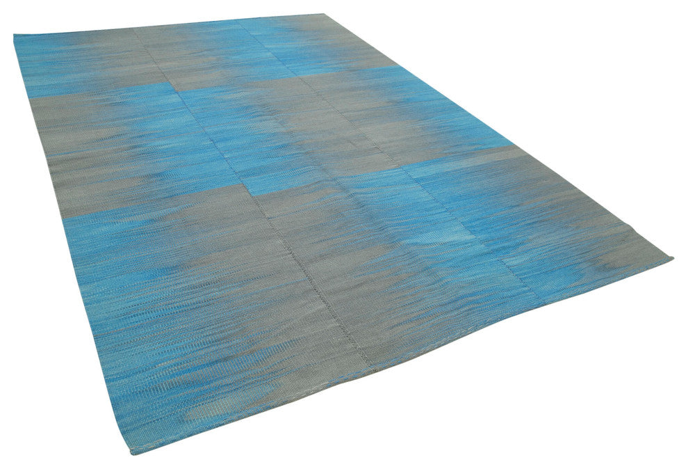 Rug N Carpet - Hand-knotted Oriental 6' 11'' x 10' 2'' Flatweave Wool Kilim Rug