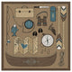 "The Great Outdoors VI" Digital Paper Print by Laura Marshall, 42"x42"