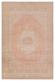 Jaipur Living Adeline Medallion Orange/Tan Area Rug, 2'6"x10'