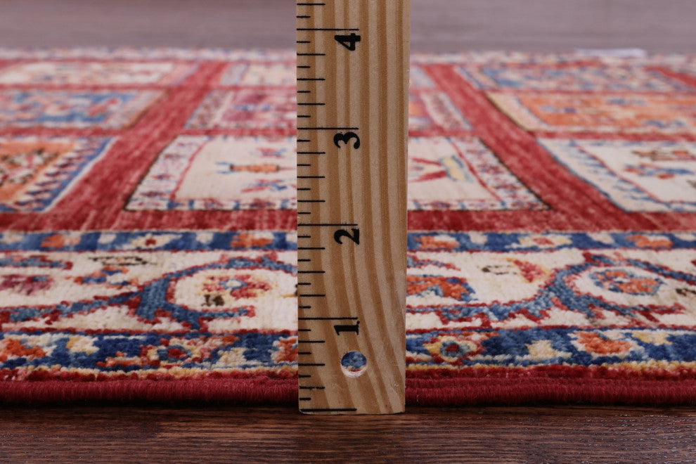 Hand Knotted Persian Garden Design Rug 3' 5" X 4' 10" Q10672