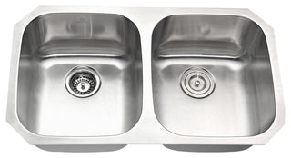 ANZZI Moore Undermount Stainless Steel Kitchen Sink w/Accent Faucet