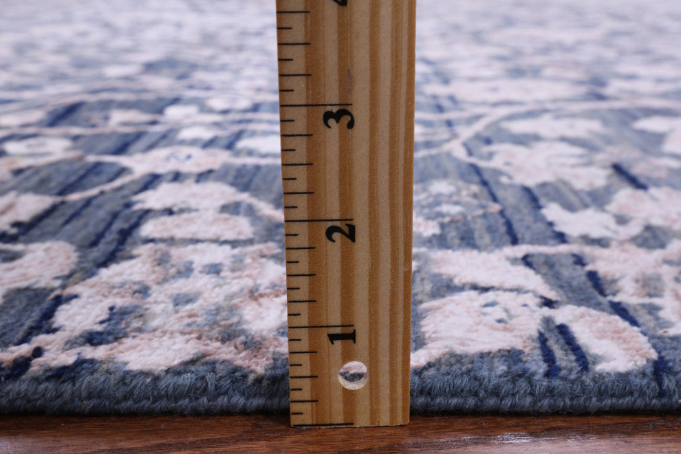8' 2" X 10' 5" Cypress Tree Hand Knotted Wool and Silk Rug Q8715