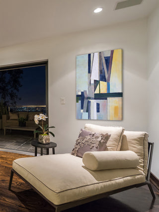 "Trapped Old Man" Painting Print on Canvas