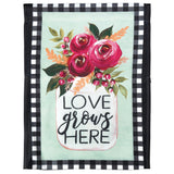 Flag  Printed  Love Grows Here Polyester Large