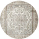 Ahgly Company Indoor Round Traditional Area Rugs, 4' Round