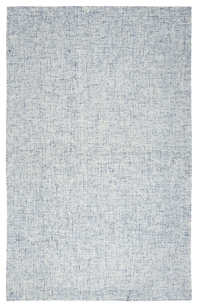 Rizzy Home Brindleton BR359A Blue Solid Area Rug, Rectangular 8' x 10'