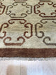 Brown Transitional All Over Ningxia Area Rug