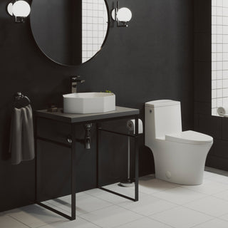 Hugo One Piece Elongated Toilet, Touchless