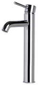 ALFI brand AB1023-PC Single Lever Tall Round Bath Faucet In Polished Chrome