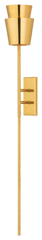 Corbett Lighting 457-01 Buenos Aires 44" Tall Wall Sconce - Vintage Brass