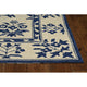 KAS Harbor 4208 Sand/Blue Haven Area Rug, 3'x5'