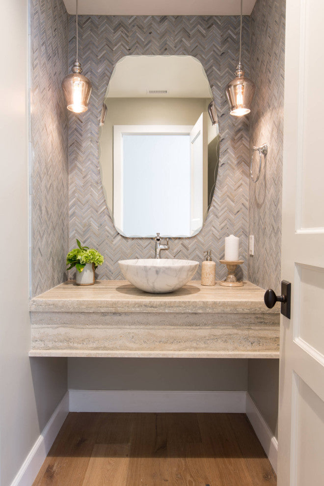 Frameless Oval Beveled Mirror