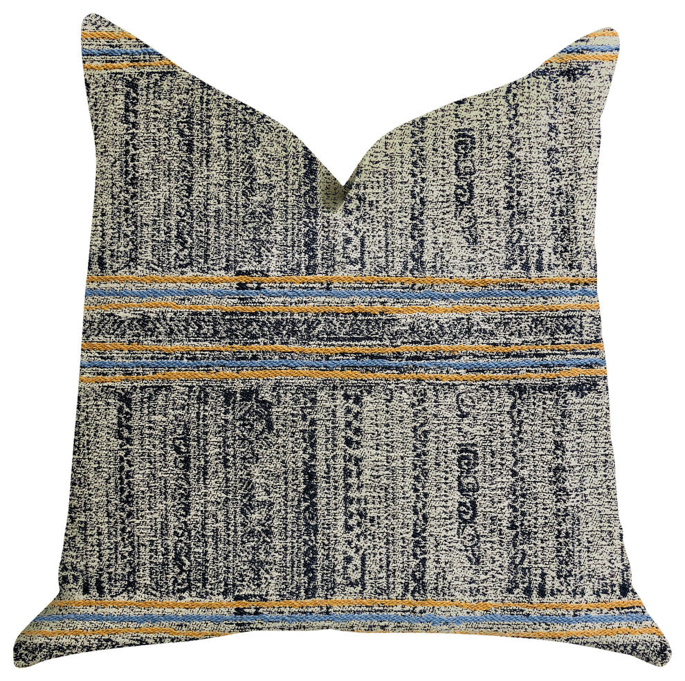 Promenade Way Textured Luxury Throw Pillow, 20"x36" King