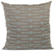 Plutus Blue Needle Stripe Luxury Throw Pillow, 20"x26"