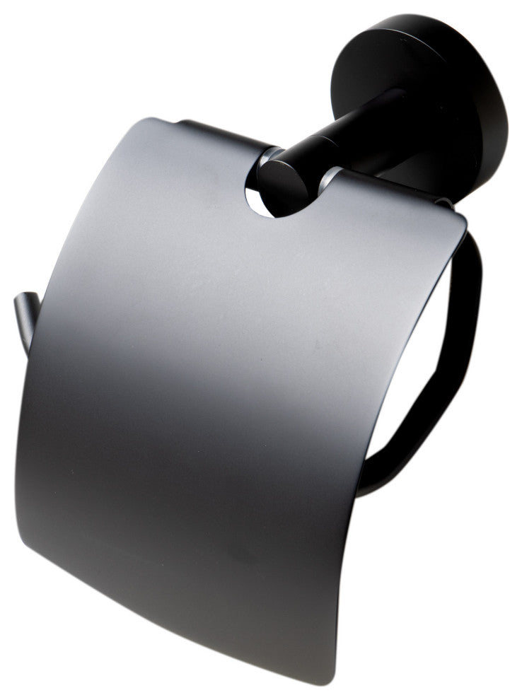 Black Matte 6 Piece Bath Accessory Set