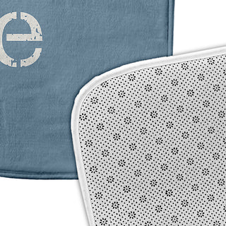 34" x 21" Beach House  Bathmat, Dusty Smoke