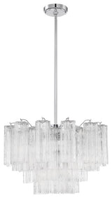 CRYSTORAMA Addis 9 Light Polished Chrome Chandelier