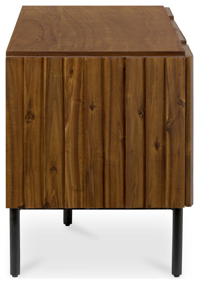 Lincoln Media Cabinet Brown