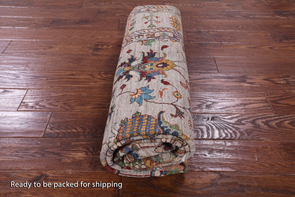 Persian Tabriz Handmade Wool Rug 5' 9" X 8' 0" Q11269