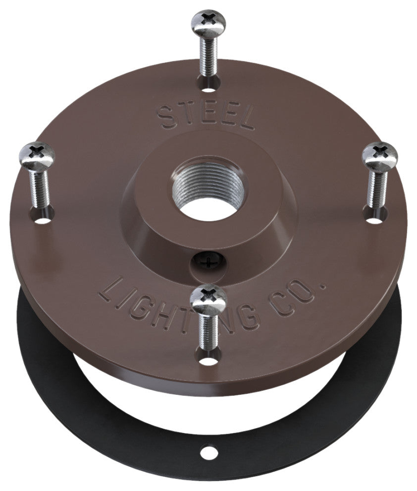 Steel Sign & Decor Light, The Venice, Dark Bronze