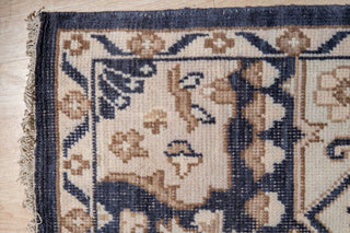 Charcoal Traditional Oriental Heriz Area Rug