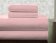 Pointehaven 175 GSM Cotton Flannel Sheet Set, Rose Quartz, Cal King