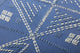 Loloi PLL0049 Blue / Ivory 18" x 18" Cover Only Pillow