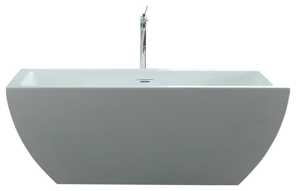 Serenity 67"x31.5" Freestanding Soaking Bathtub