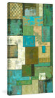 "Fossil Infusion II" Painting Print on Wrapped Canvas by Julie Joy